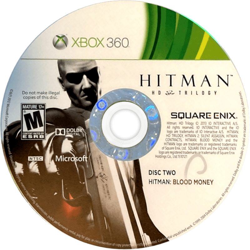 Hitman HD Trilogy media 2 for Xbox 360